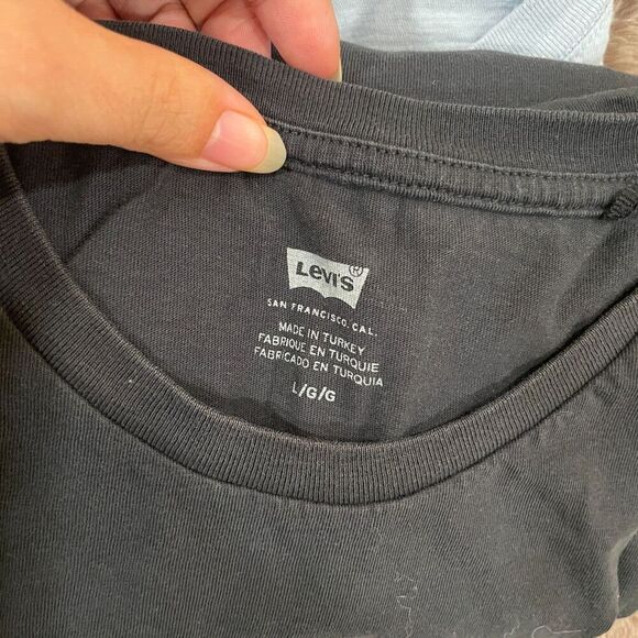 4 Graphic T-Shirts Bundle Levi’s, Retro, Indie Rock, J Crew Multicolor Men/Women - Picture 5 of 7